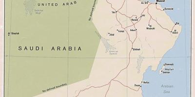 Žemėlapis sohar Omanas